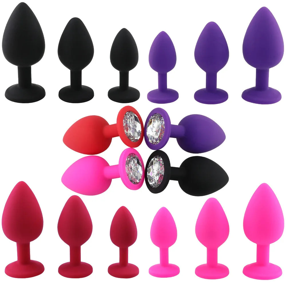 Soft Silicone Anal Butt Plug