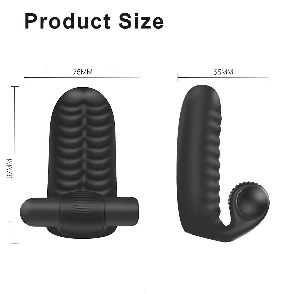 2 Finger Sleeve Vibrator