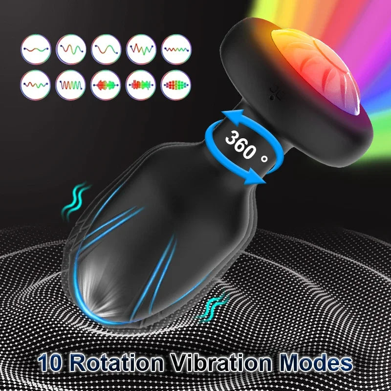 Vibrator Remote Controlled Plug