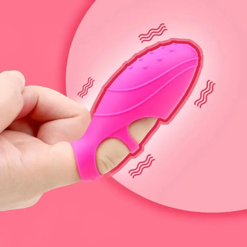 Single Finger Sleeve Vibrator