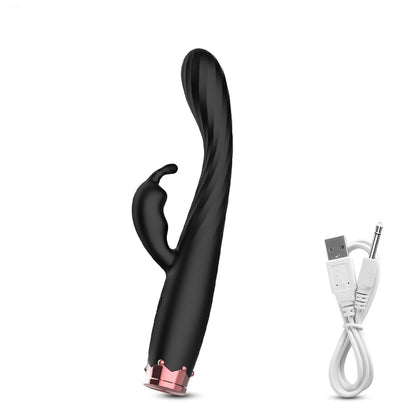 2 In 1 Dildo Vibrator Ten Modes