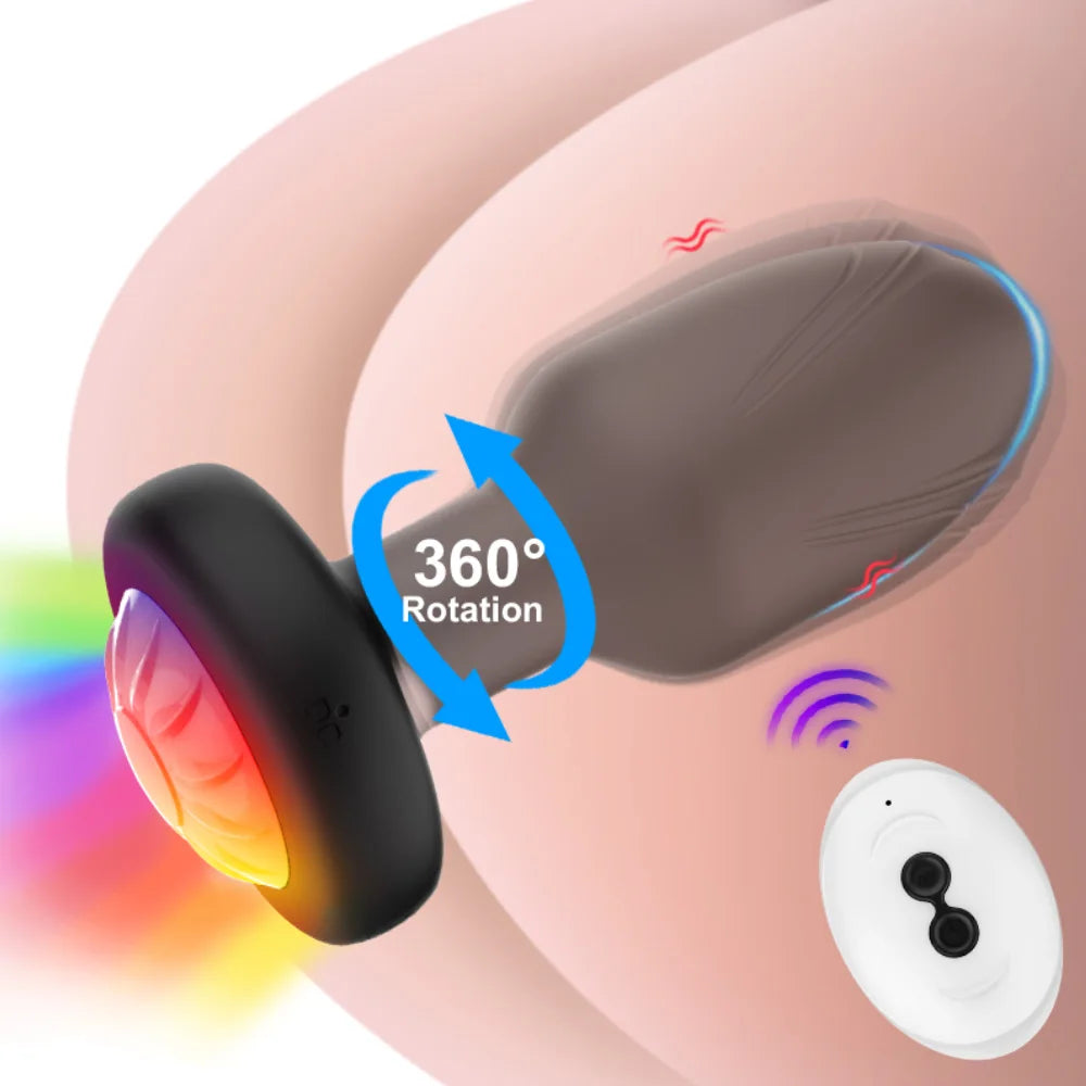 Vibrator Remote Controlled Plug