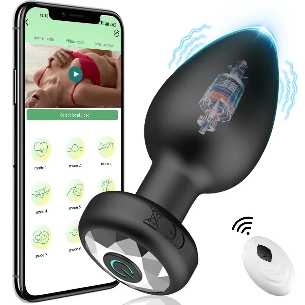 Wireless Vibrator Plug