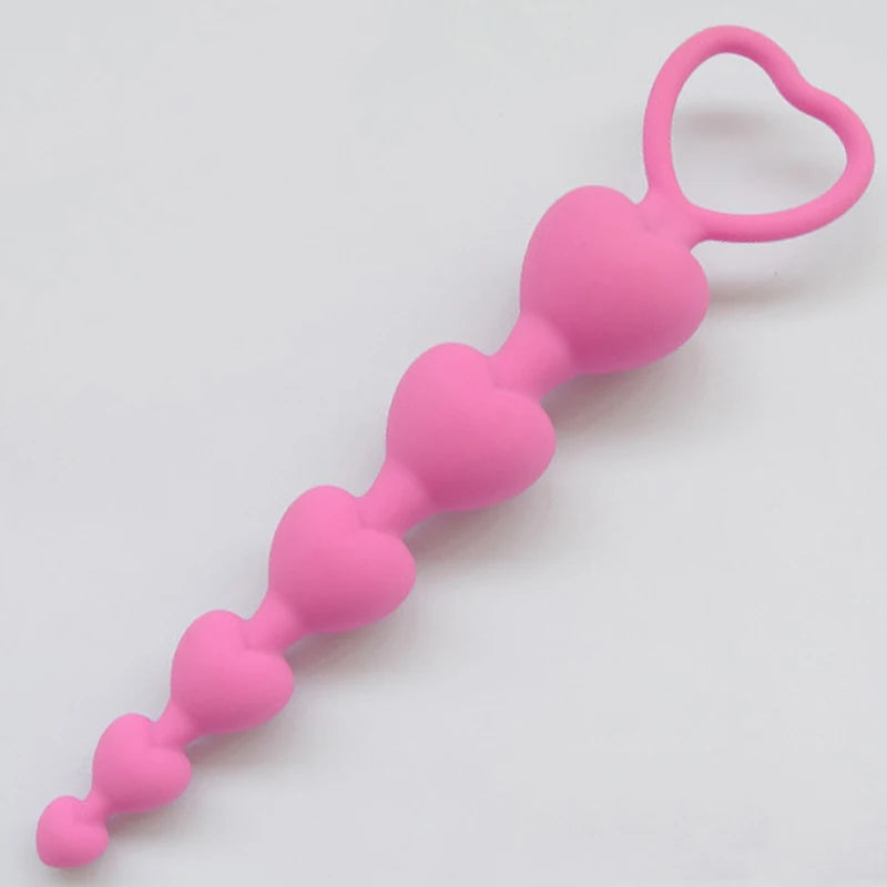 Heart beads Soft Plug