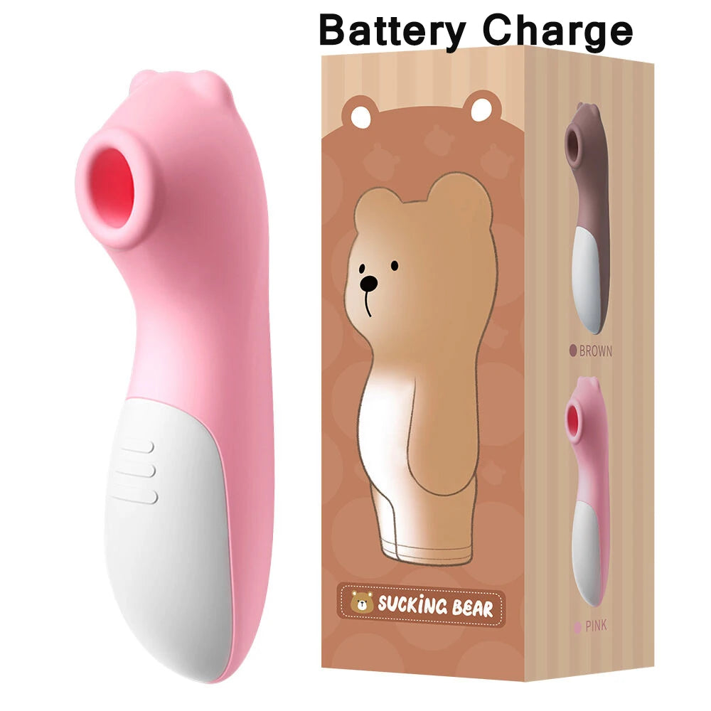 Bear Sucking Vibrator