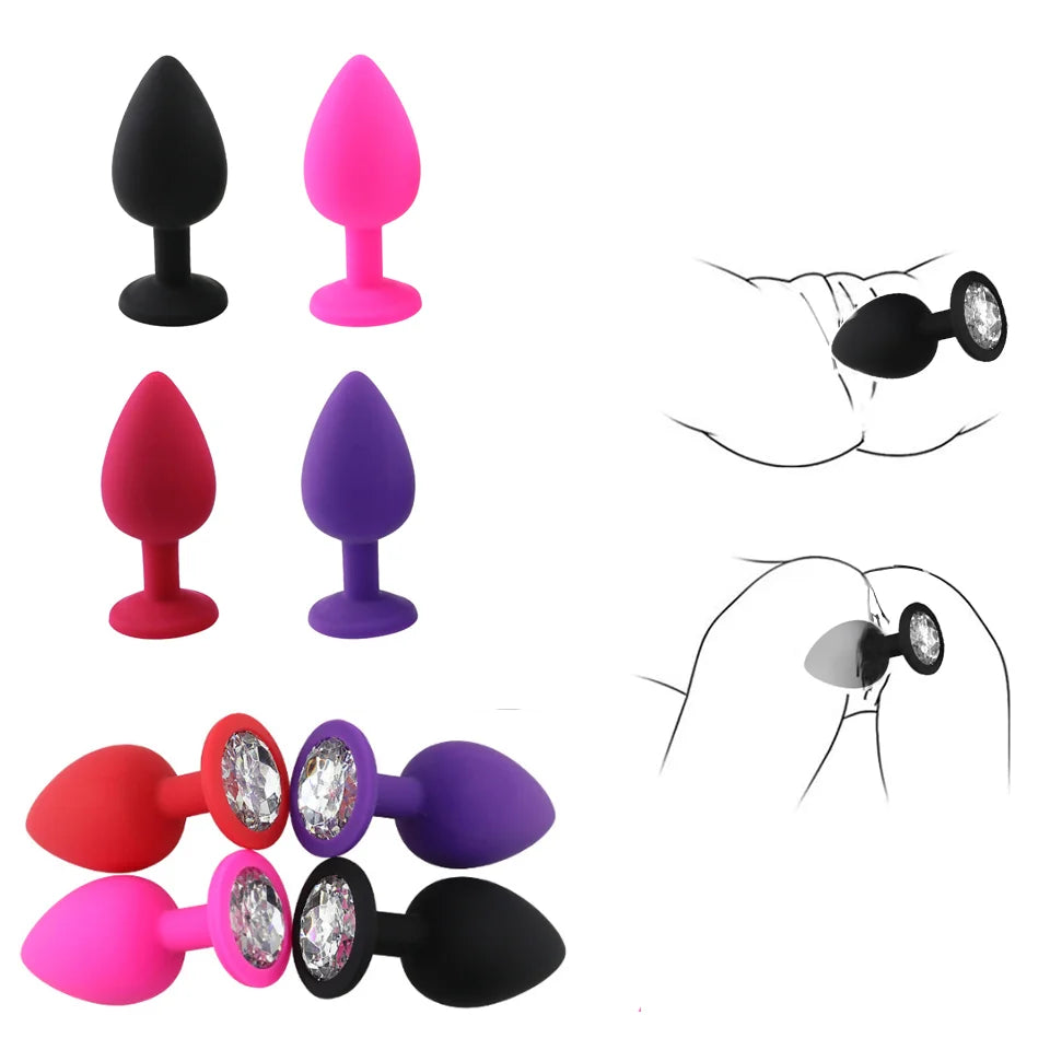 Soft Silicone Anal Butt Plug