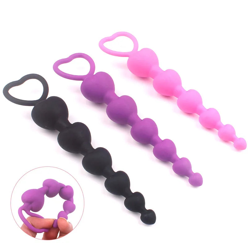 Heart beads Soft Plug