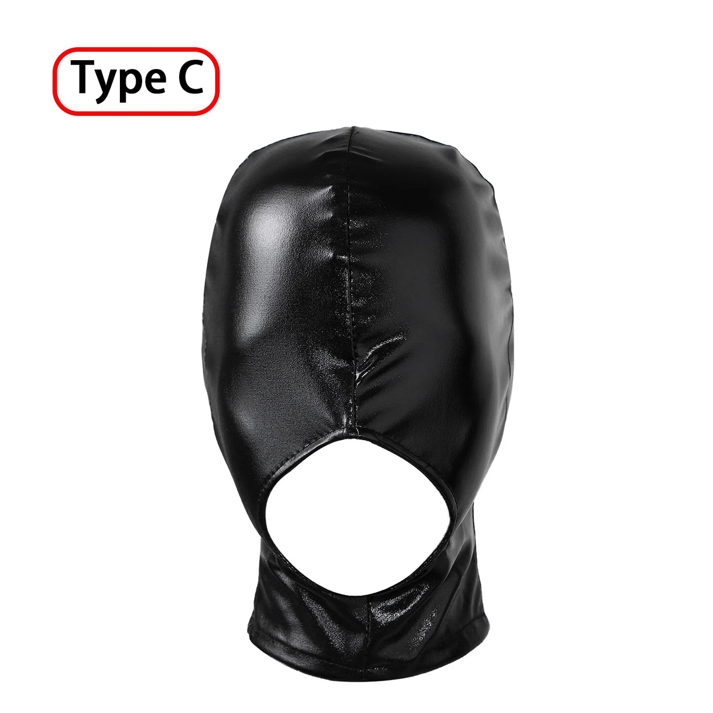 Cosplay Leather Face Mask