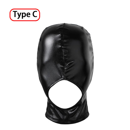 Cosplay Leather Face Mask