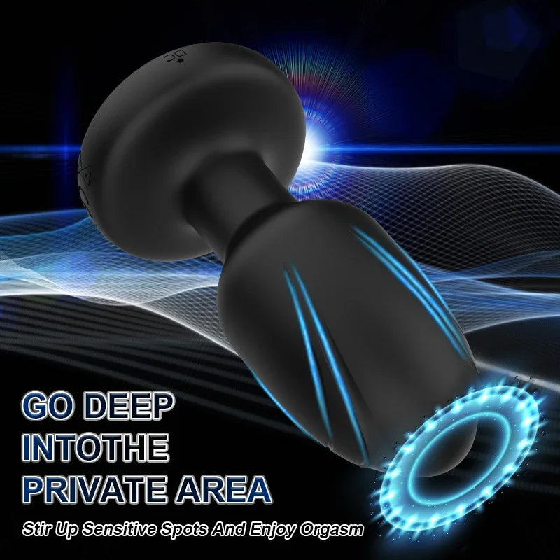 Vibrator Remote Controlled Plug