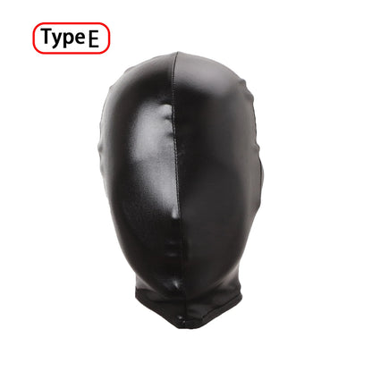 Cosplay Leather Face Mask