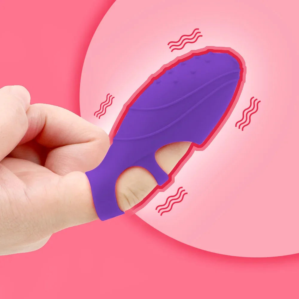 Single Finger Sleeve Vibrator