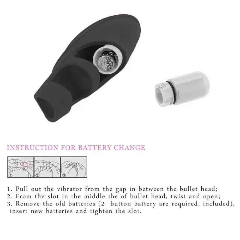 Single Finger Sleeve Vibrator