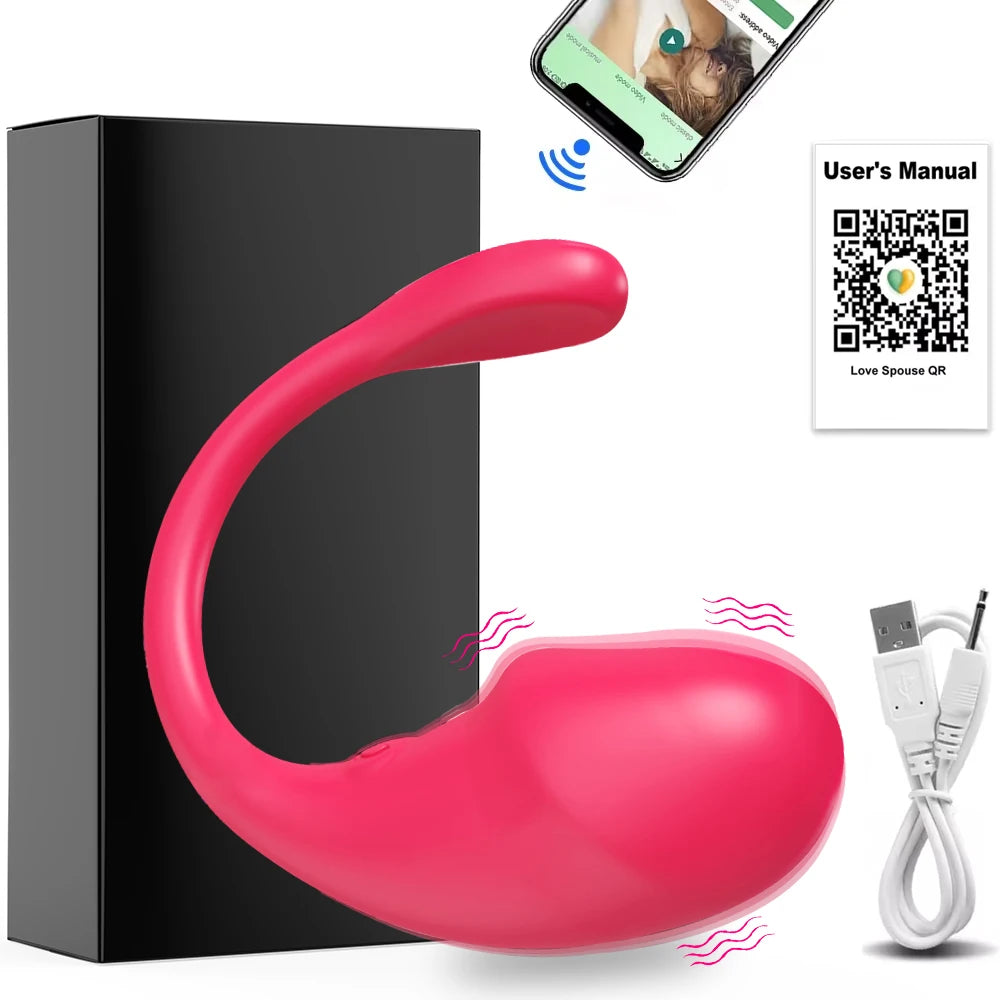 2 In 1 Vibrator Wireless Bluetooth