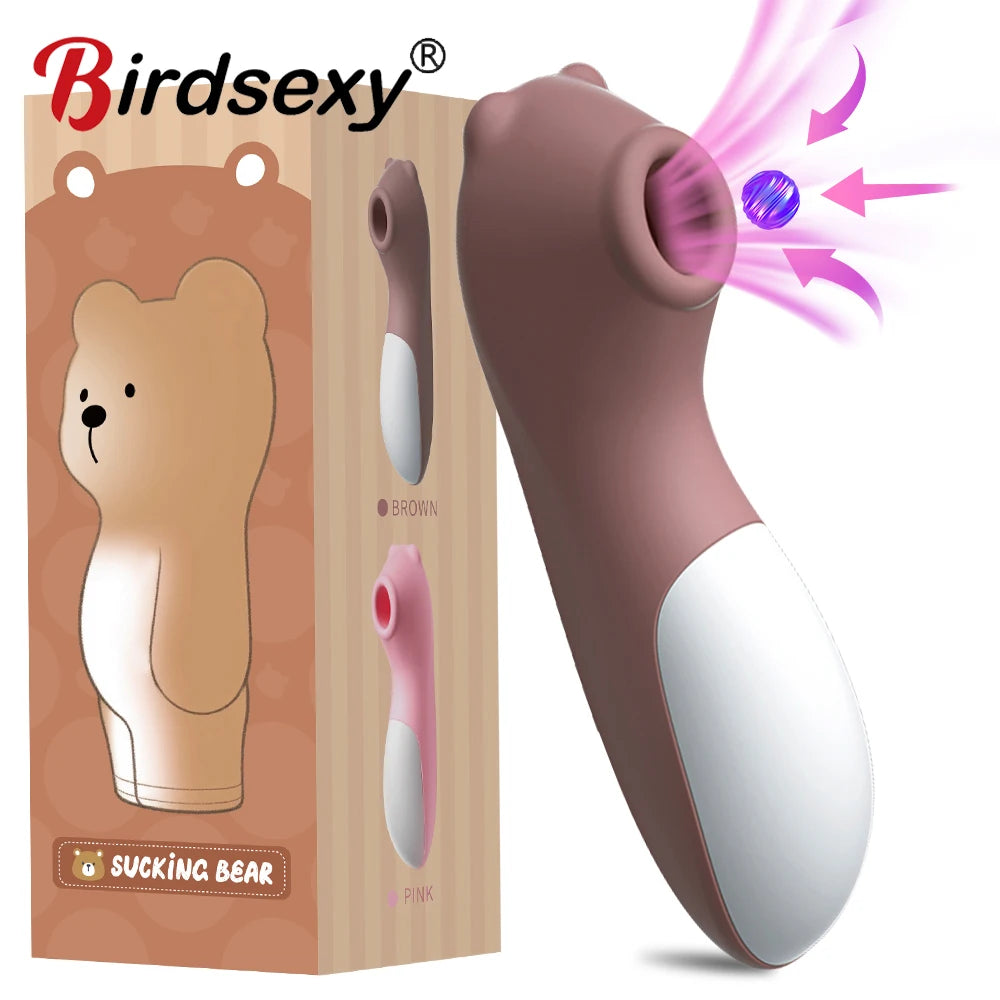 Bear Sucking Vibrator