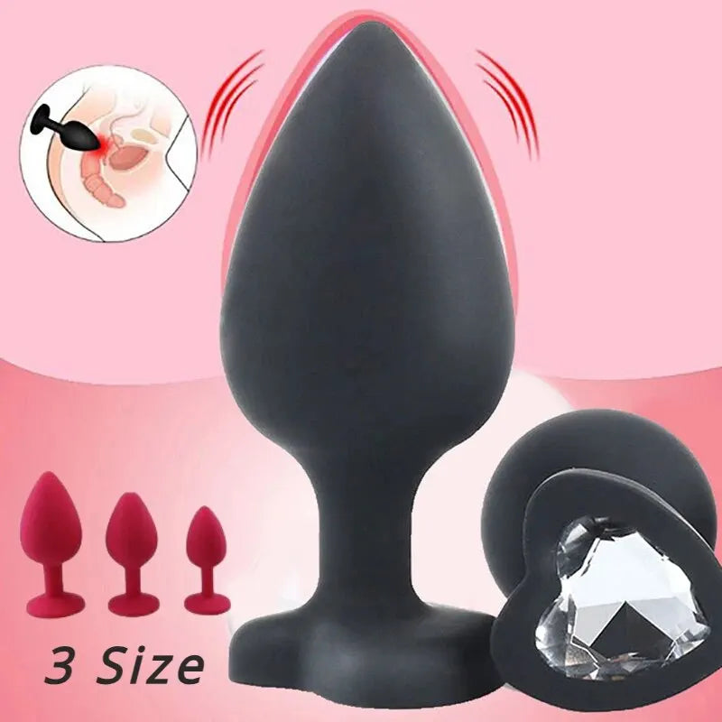 Soft Silicone Anal Butt Plug